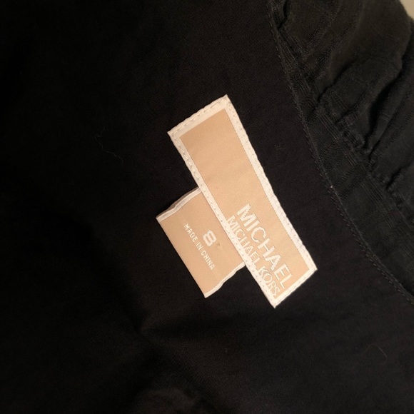 Michael Kors Retro Style Little Black Dress - Picture 6 of 8